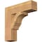 Ekena Millwork Balboa Block Smooth Bracket, Western Red Cedar, 3 1/2"W x 14"D x 14"H BKT04X14X14BOA05SWR - alternate 1